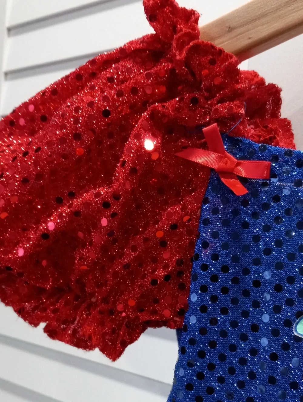 Disney Princess Snow White Sequin Dress in Blue, Red & Yellow