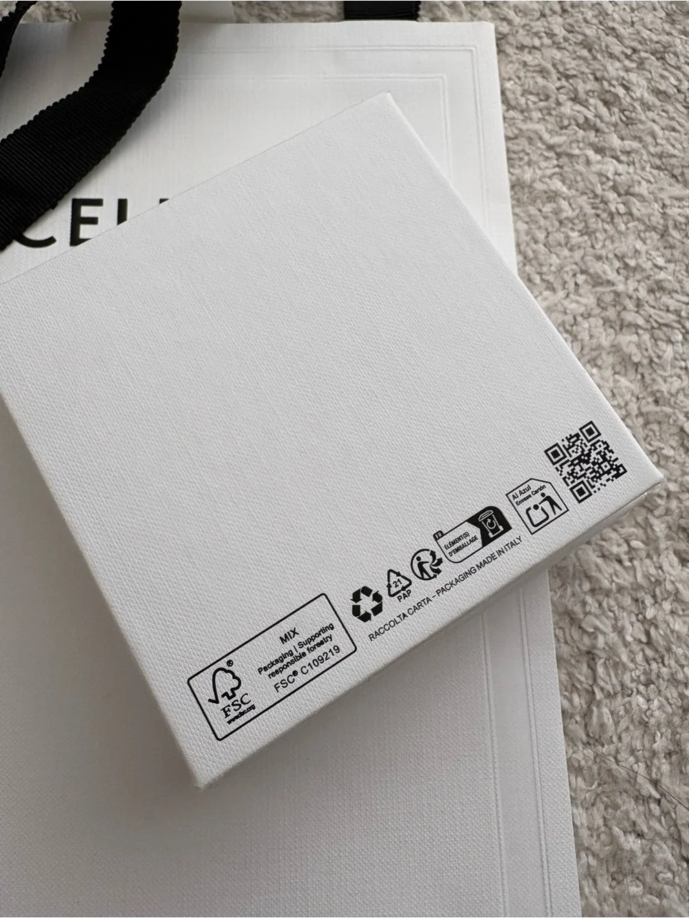 Celine branded white