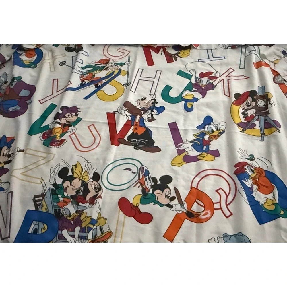 80s Disney Character‎ Storyboard Sheet | Pristine Vintage Cotton Blend
