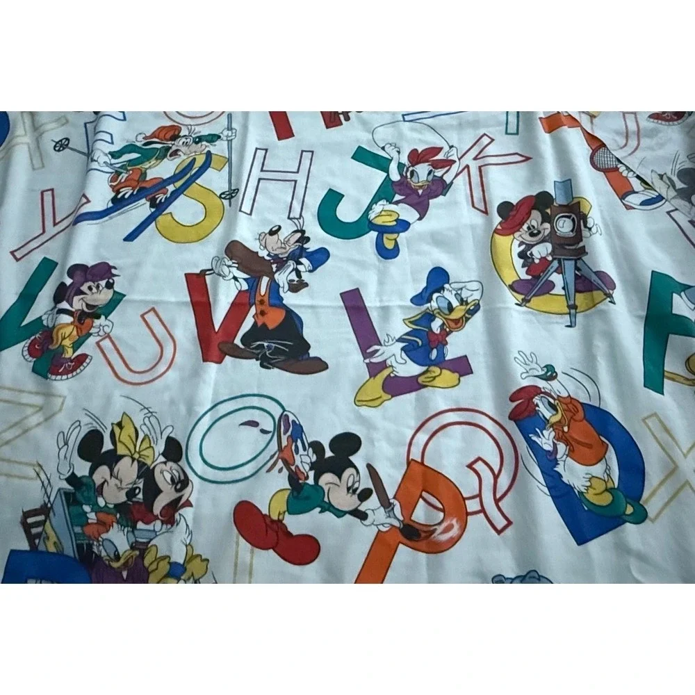 80s Disney Character‎ Storyboard Sheet | Pristine Vintage Cotton Blend
