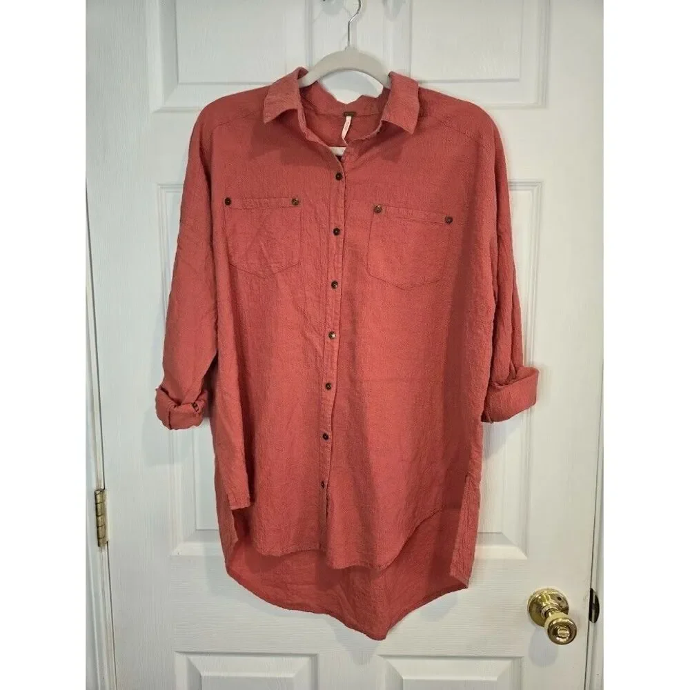 Free People button pre measurements
