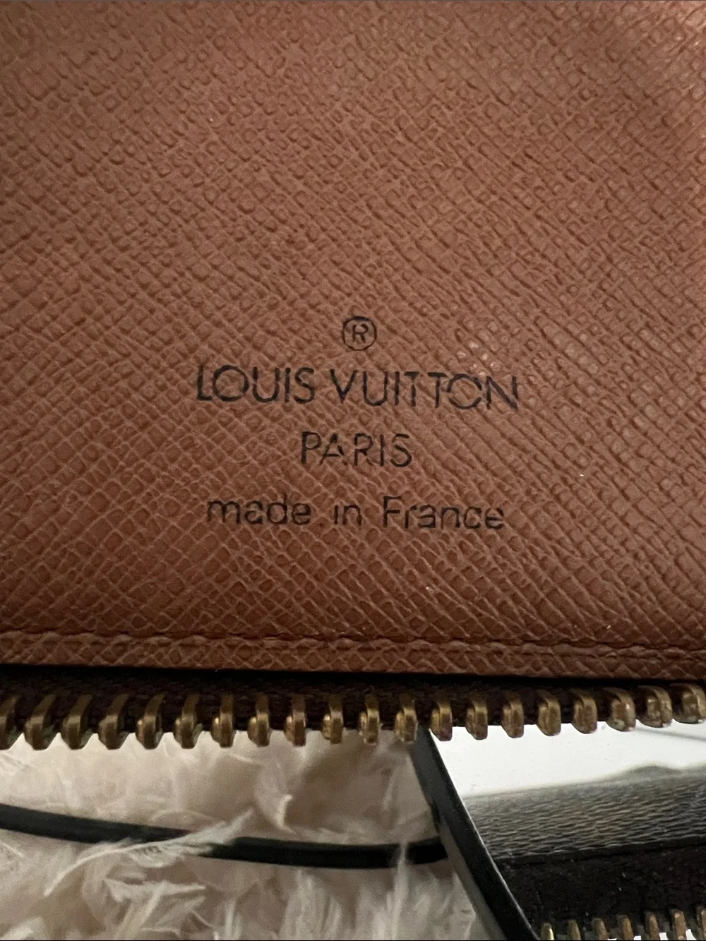 Louis Vuitton stitching preloved