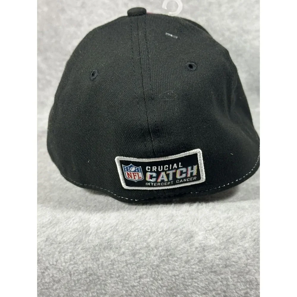 New Orlean Saints New Era Crucial Catch 39THIRTY Flex-Fit Hat Cap‎ New Size M/L