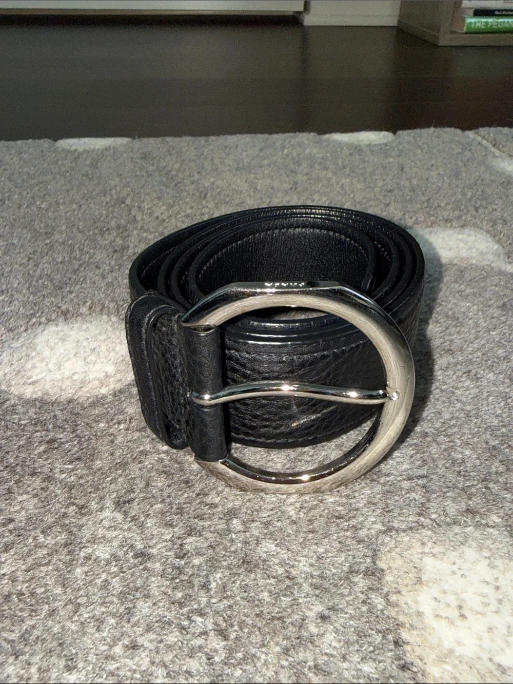 Prada leather belt
