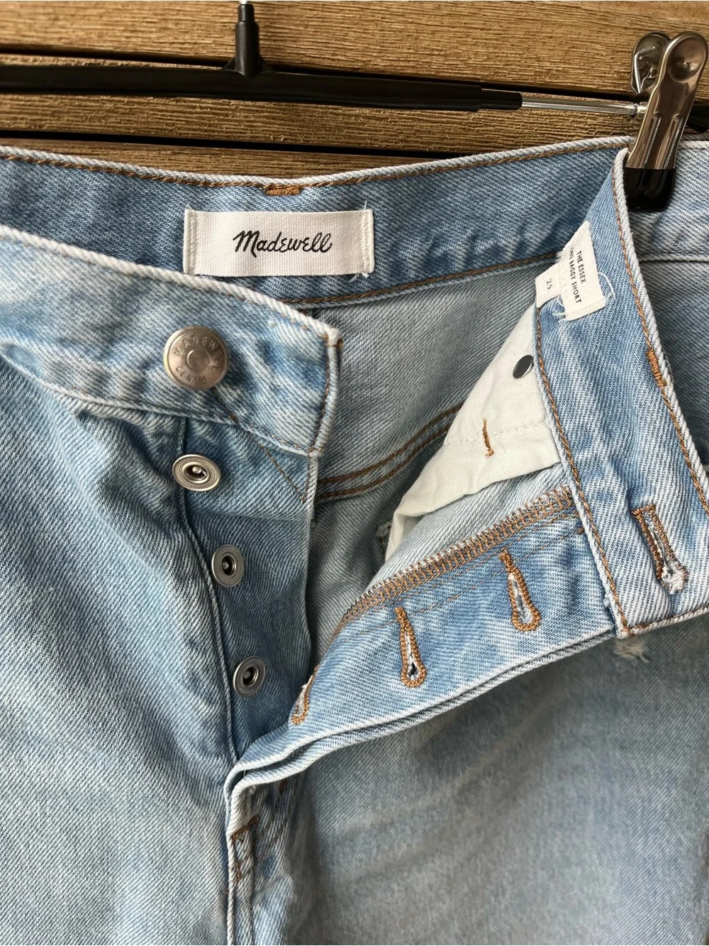 Madewell fly baggy short