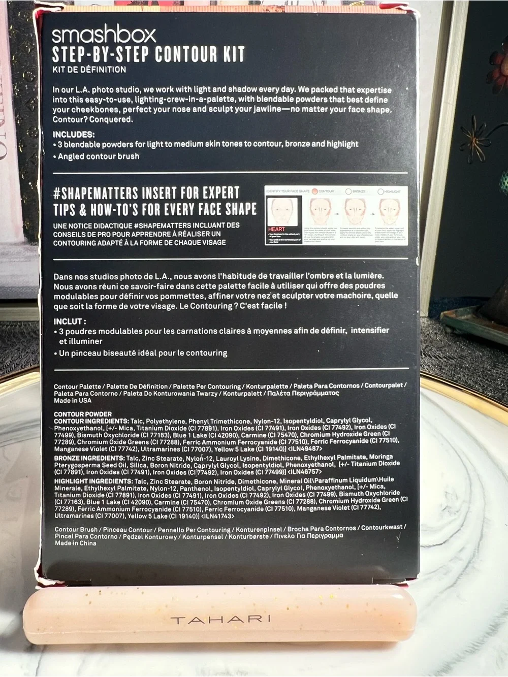 Smashbox Contour Kit in Neutral Brown & Cream with Brush