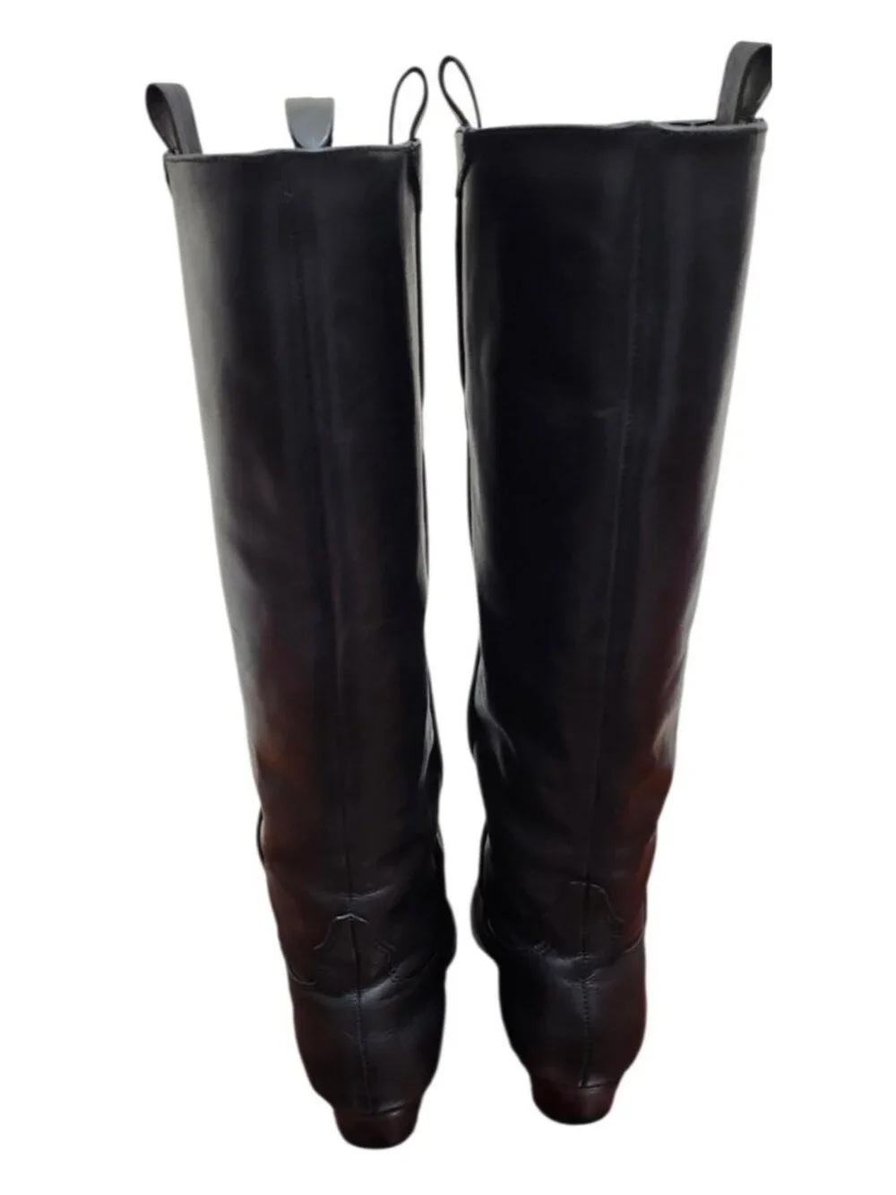 Schutz black leather