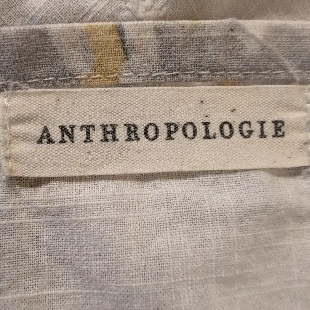 Anthropologie 100% cotton