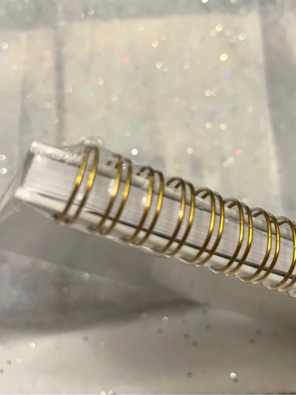 N/A white spiral