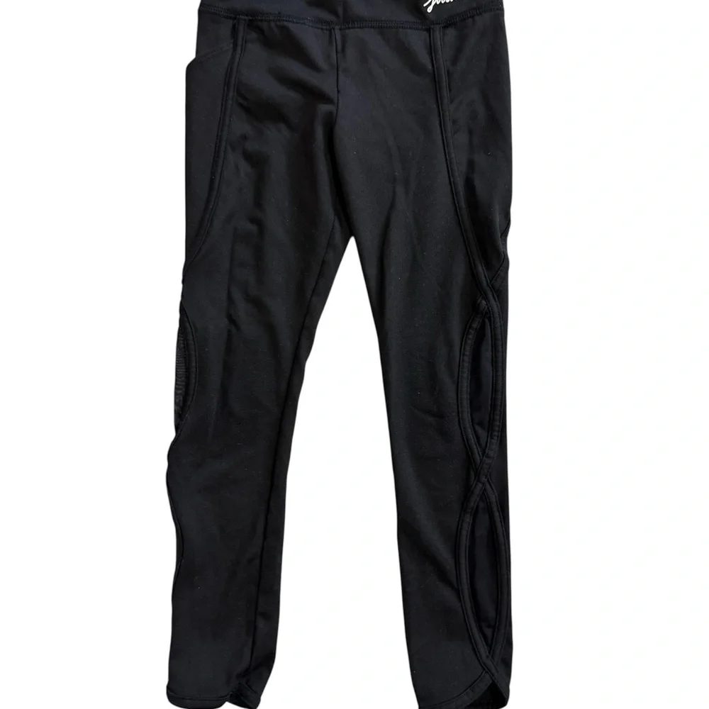 Justice Black Leggings Size 7