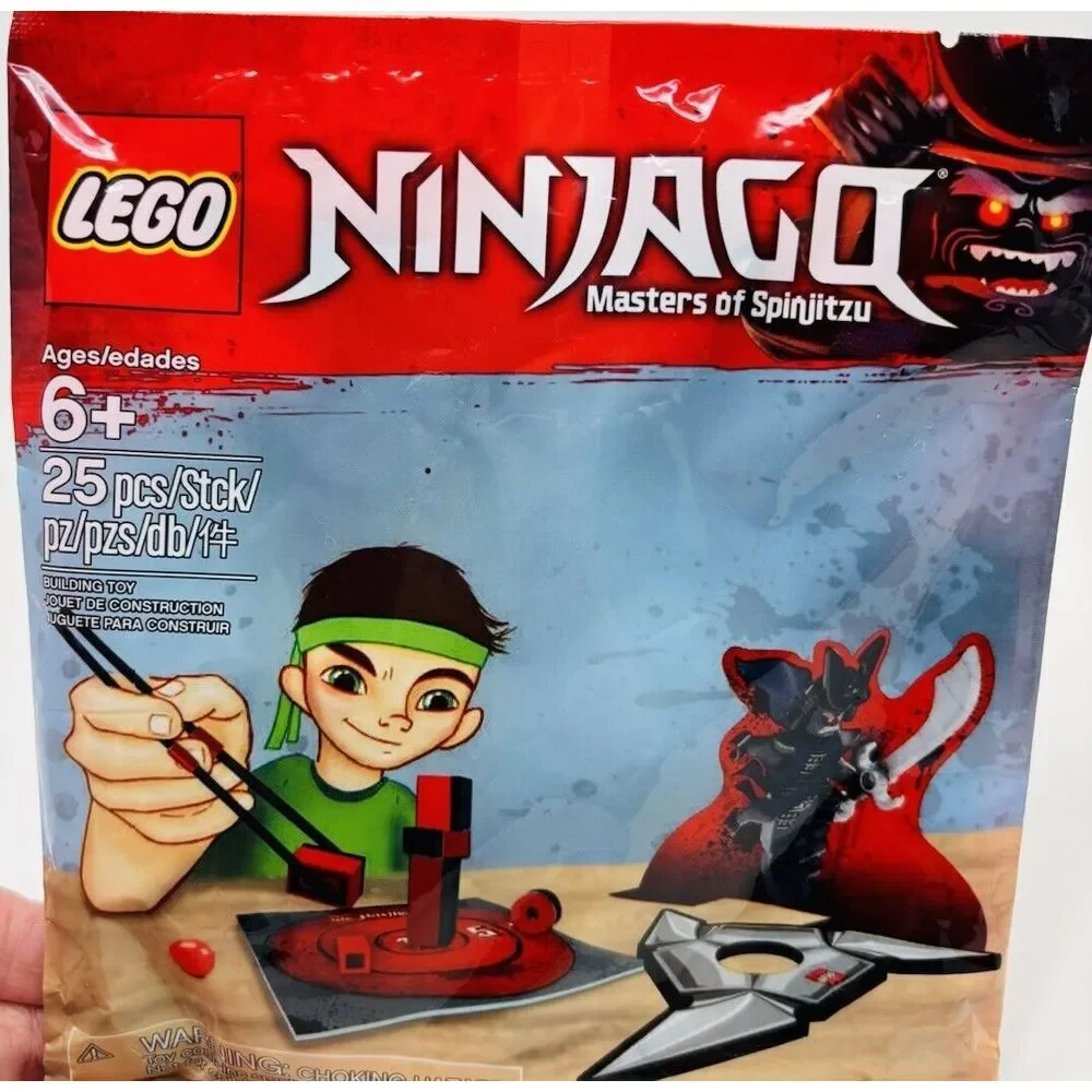 Lego Polybag Ninjago Chopsticks Training Sticks 5005231 Ages 6+ 25 Pieces NEW‎