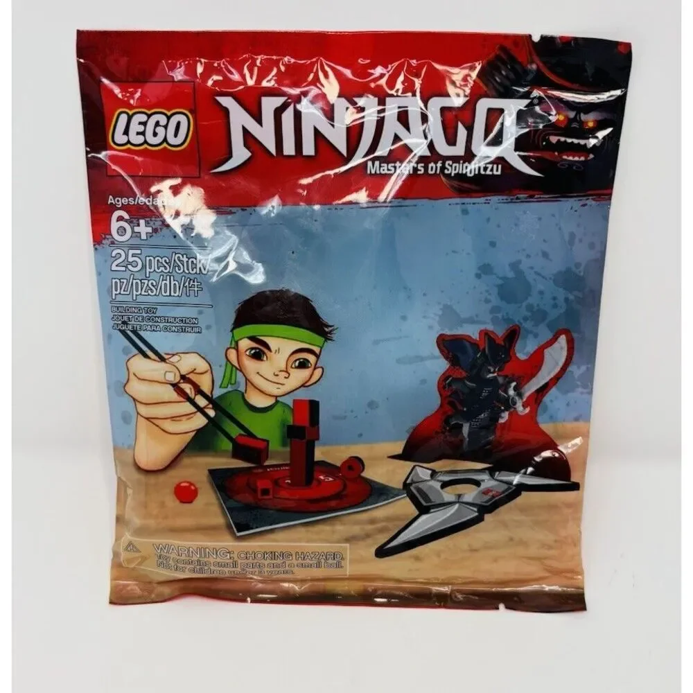 Lego Polybag Ninjago Chopsticks Training Sticks 5005231 Ages 6+ 25 Pieces NEW‎