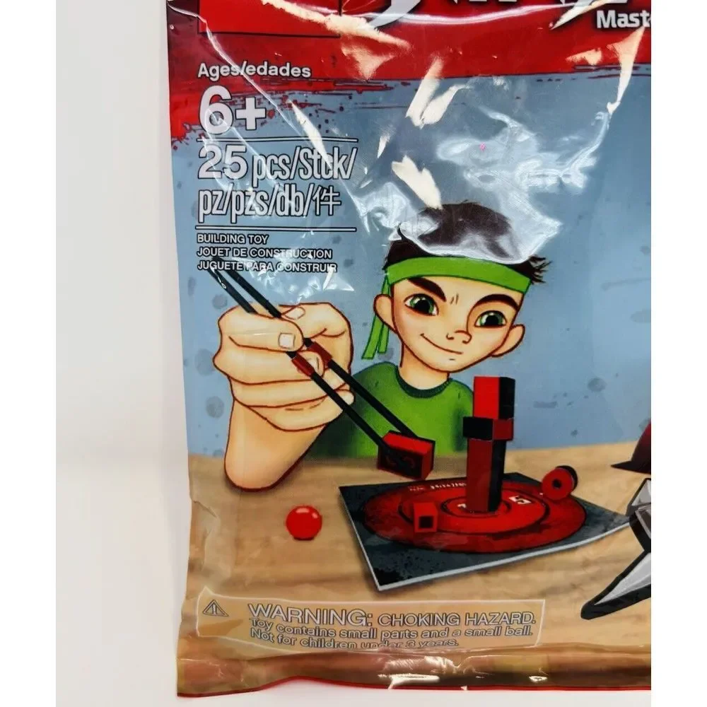 Lego Polybag Ninjago Chopsticks Training Sticks 5005231 Ages 6+ 25 Pieces NEW‎