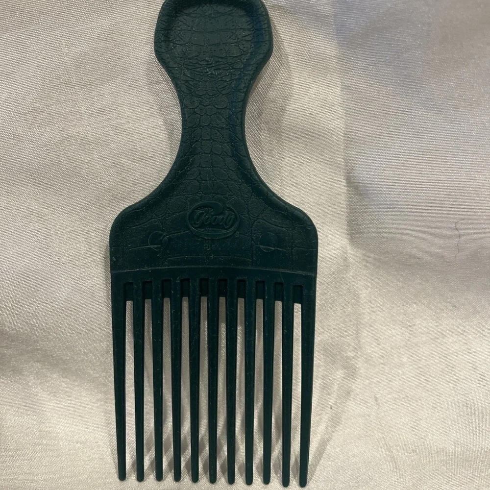 Vtg Goody Hair Lift Volume Picks Comb USA Hunter‎ Green Y2K USA