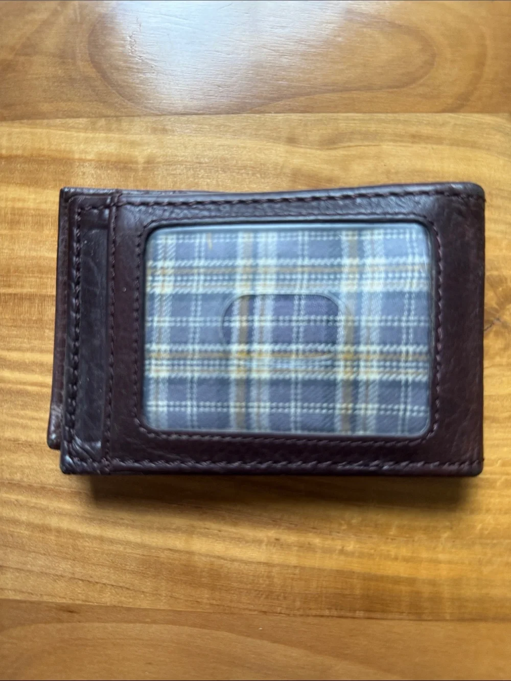 Eddie Bauer slim leather