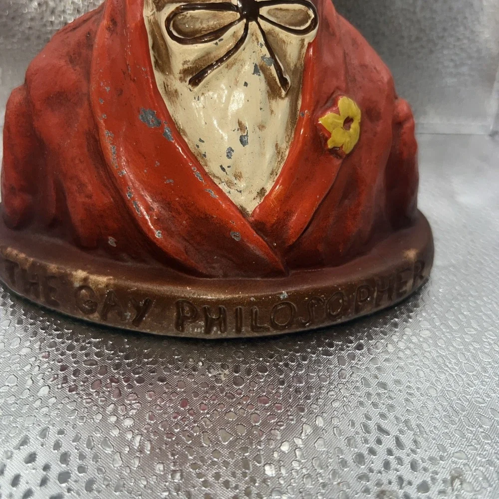 vintage‎ porcelain bust lamp of 