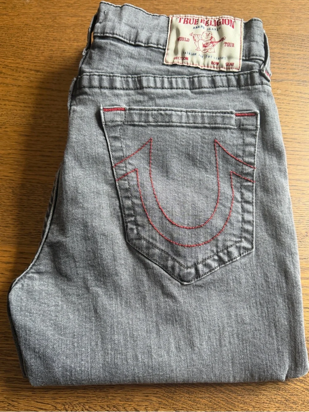 True Religion Men’s Gray Slim Jeans