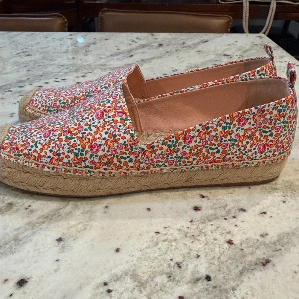 J.Crew Liberty Floral Espadrille Flats