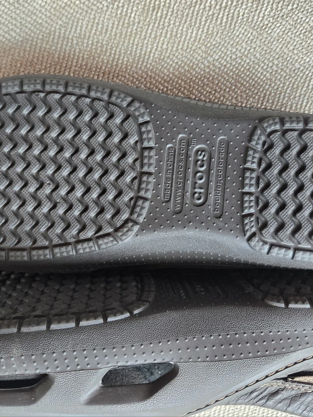 CROCS tideline leather