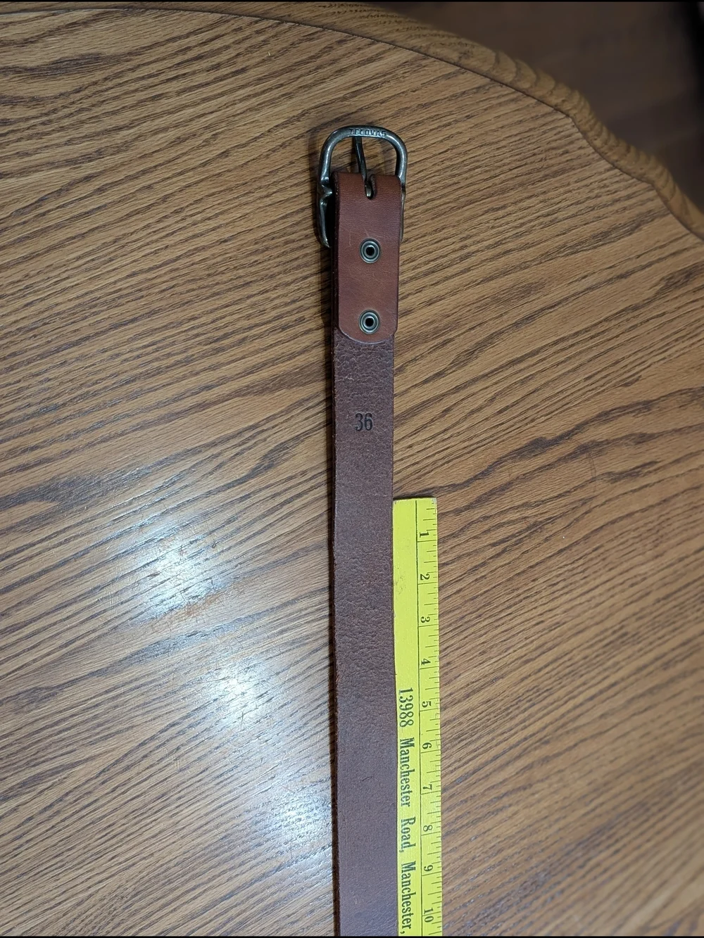 Tecovas brown leather