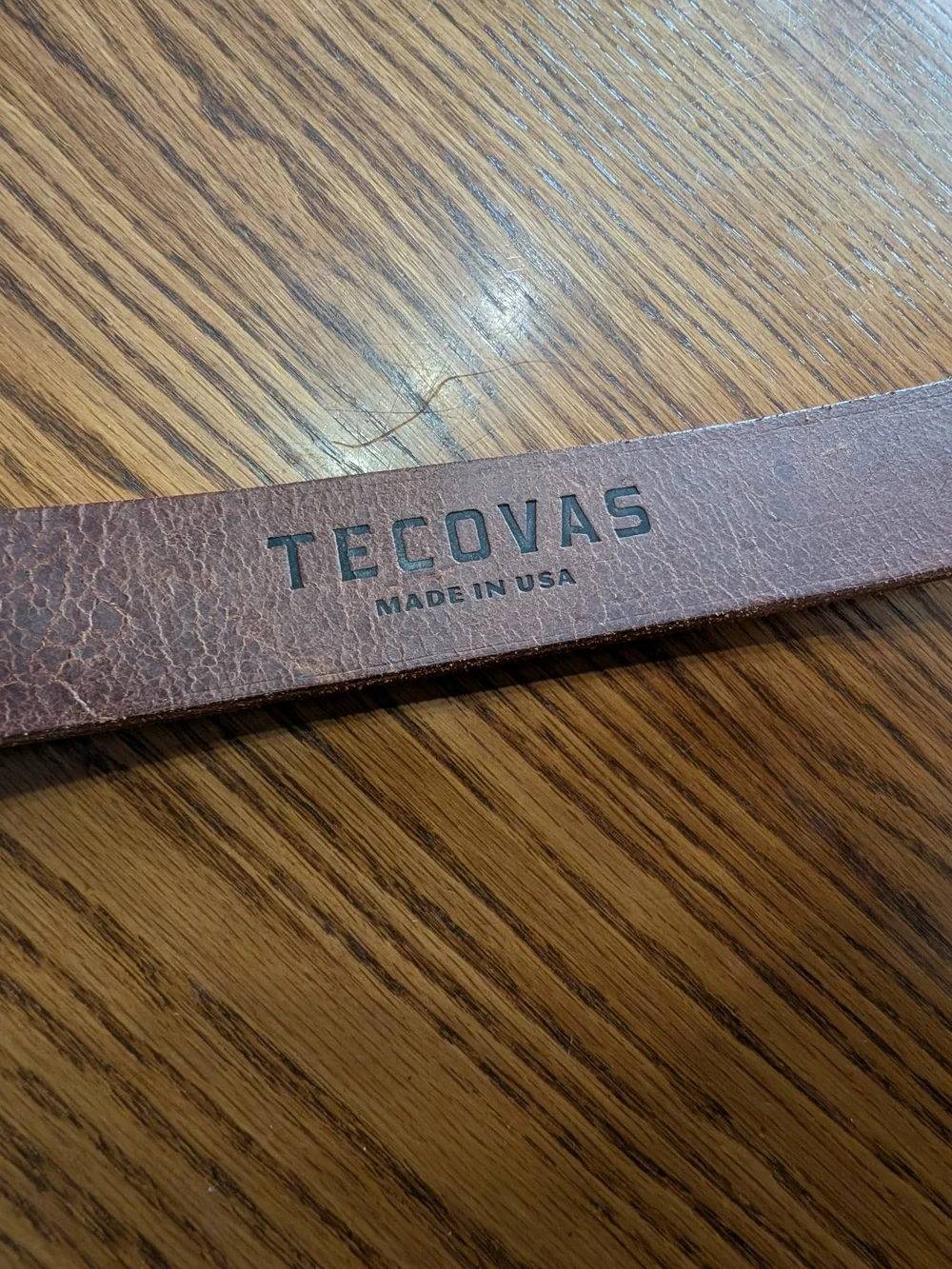 Tecovas brown leather