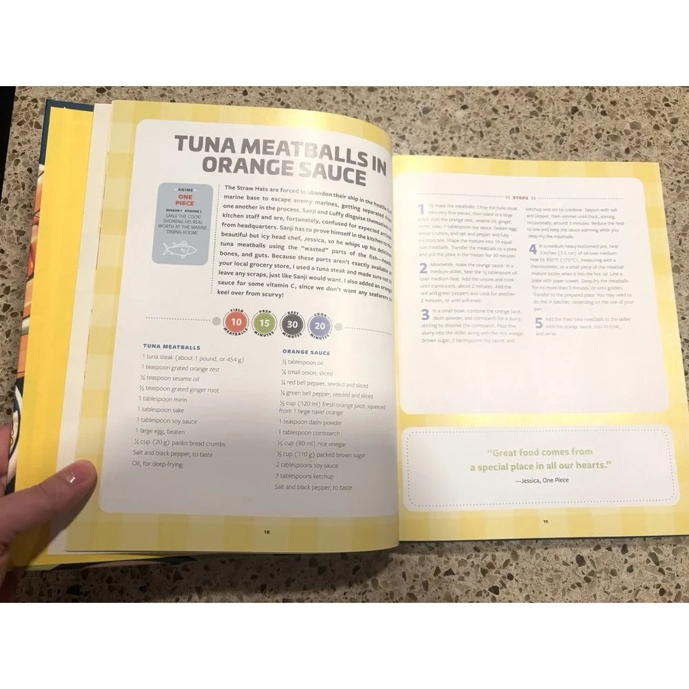 The Anime Chef Cookbook: 75 Iconic‎ Dishes from Your Favorite Anime