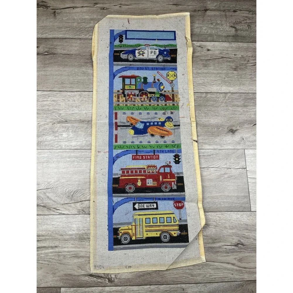 N/A handpainted needlepoint