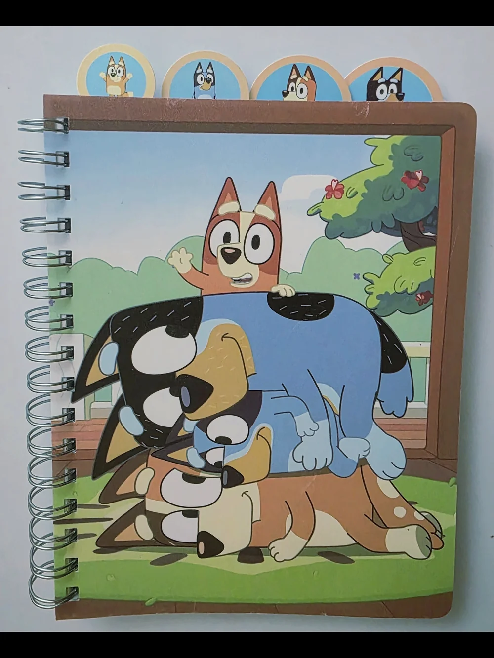 Bluey And Family Spiral Journal, Gel Pen, And Bluey Mug Gift Set- Colorful Cover
