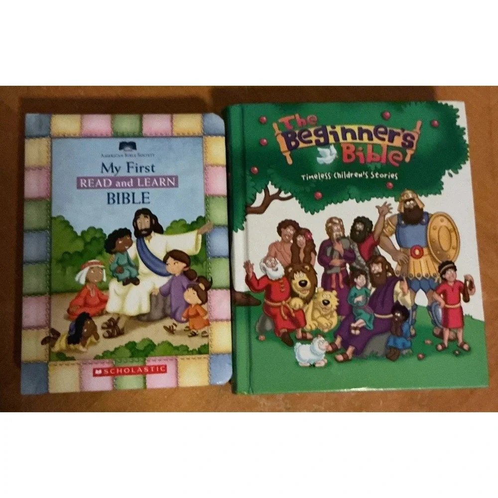 Lt Of 2 Children's Bible Books, The Beginner's Bible‎ And My First R&L Bible