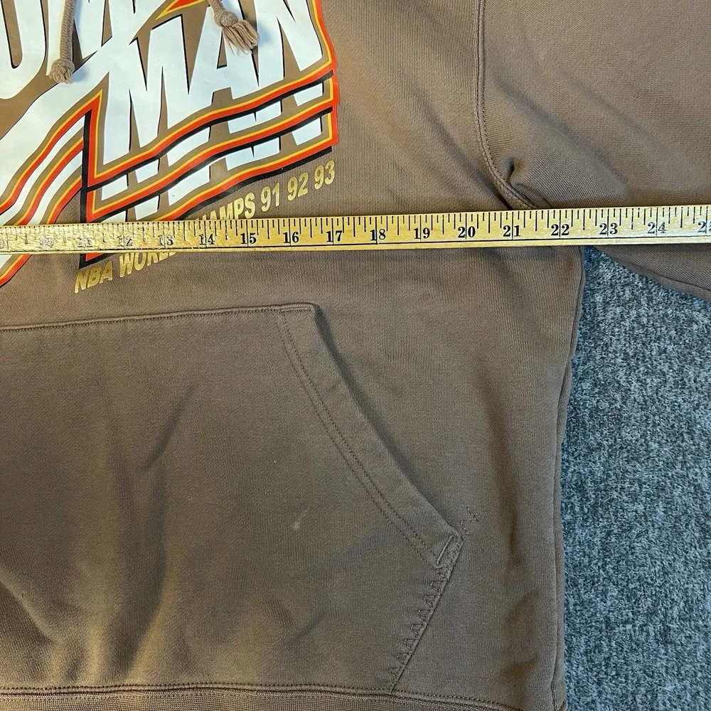 Jordan Jumpman Core Pullover‎ Brown Hoodie Sweatshirt XXL VTG Nike (039)