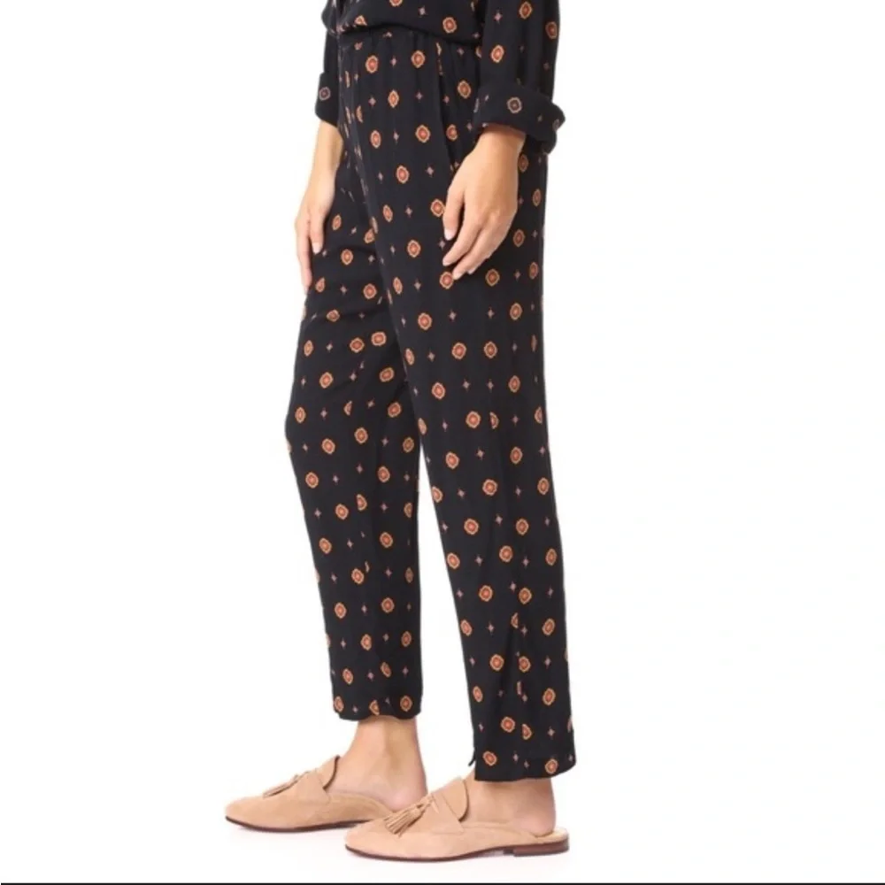 Free People Intimately Free Large Shirt Up Bottom Lounge Pants Ankle Slit Boho