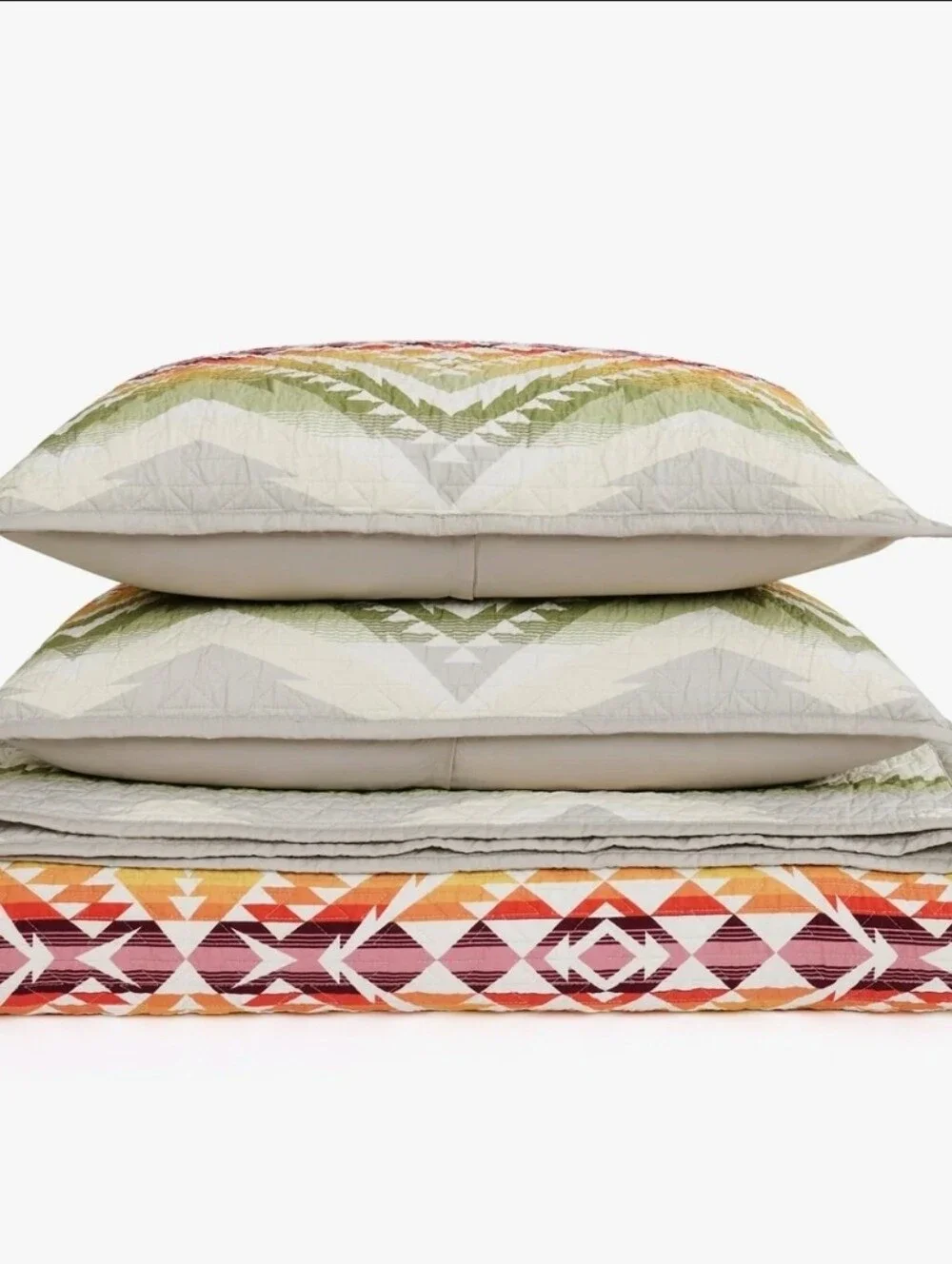 Pendleton Twin Coverlet Set - Cascadia Western Design, 1 Standard Sham