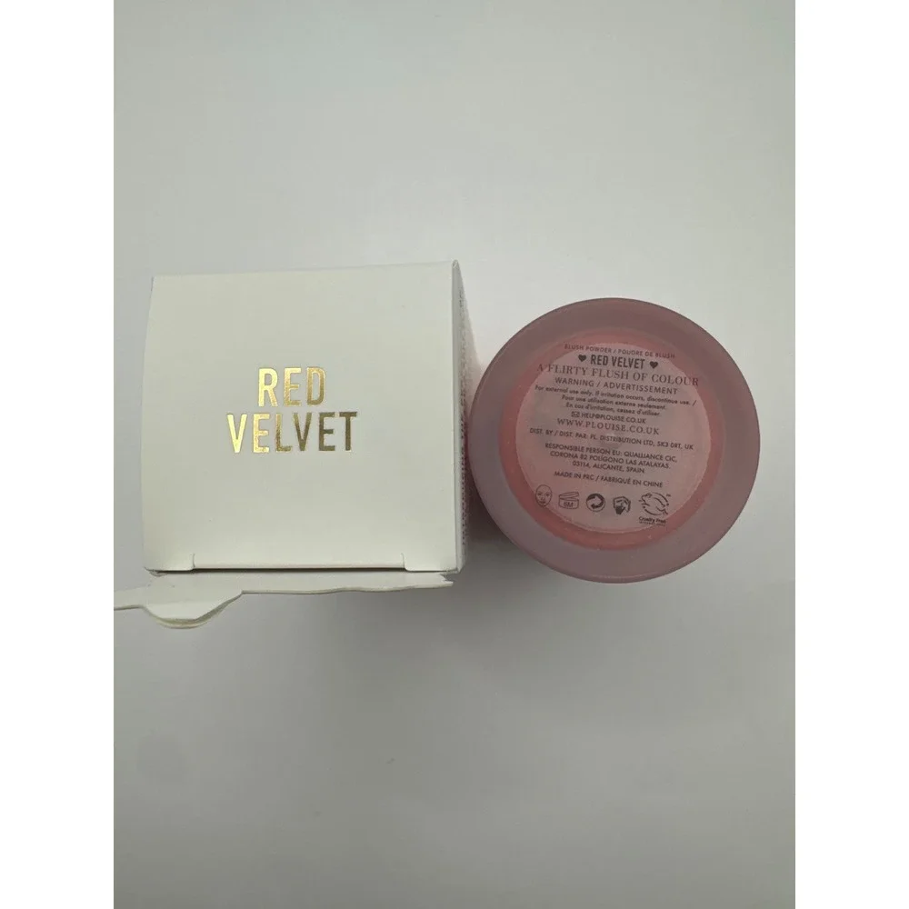 P Louise‎ The Cheek of It Loose Powder Blush Red Velvet 8g New with Box
