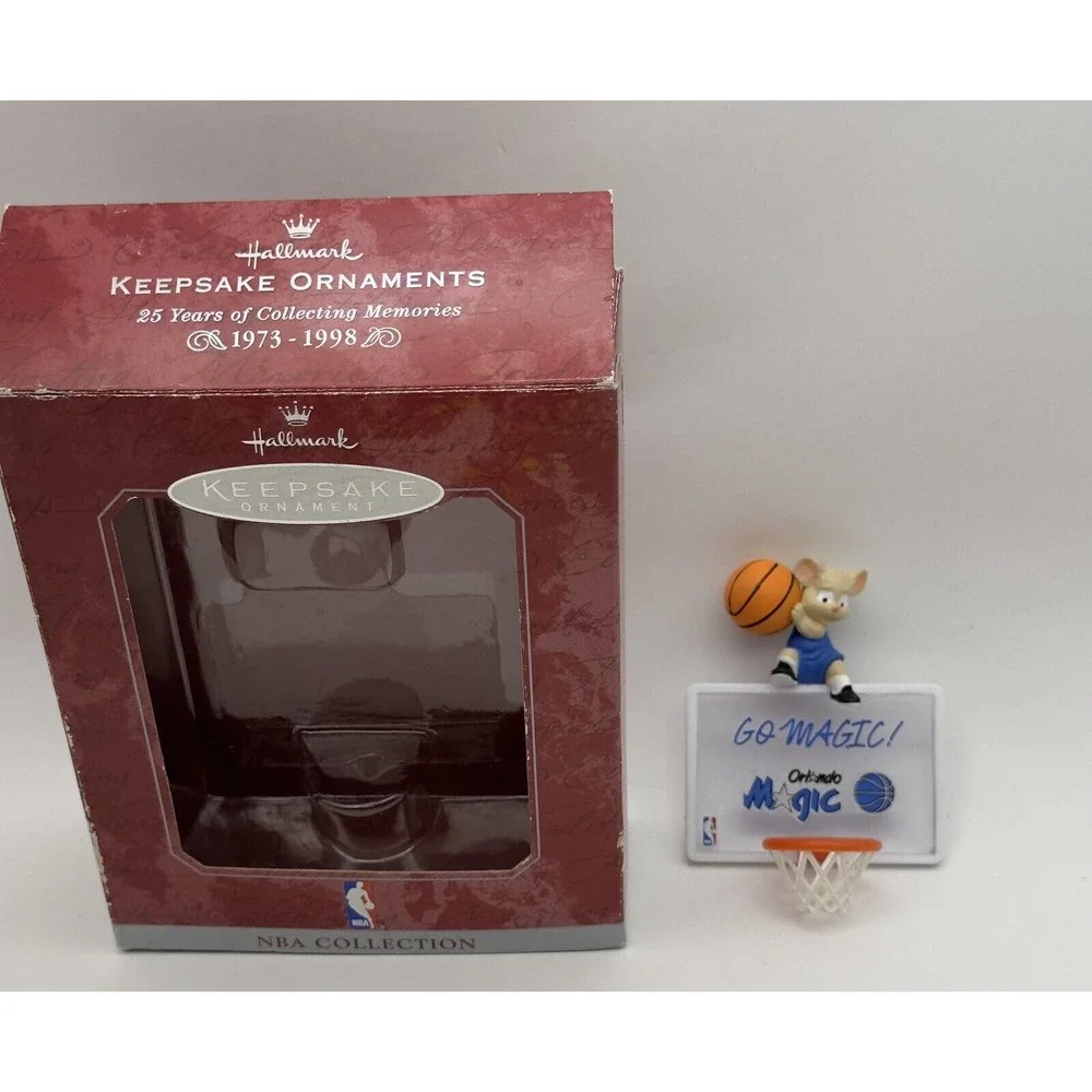 Hallmark 1998 Keepsake‎ NBA Collection Orlando Magic Basketball Ornament Vintage