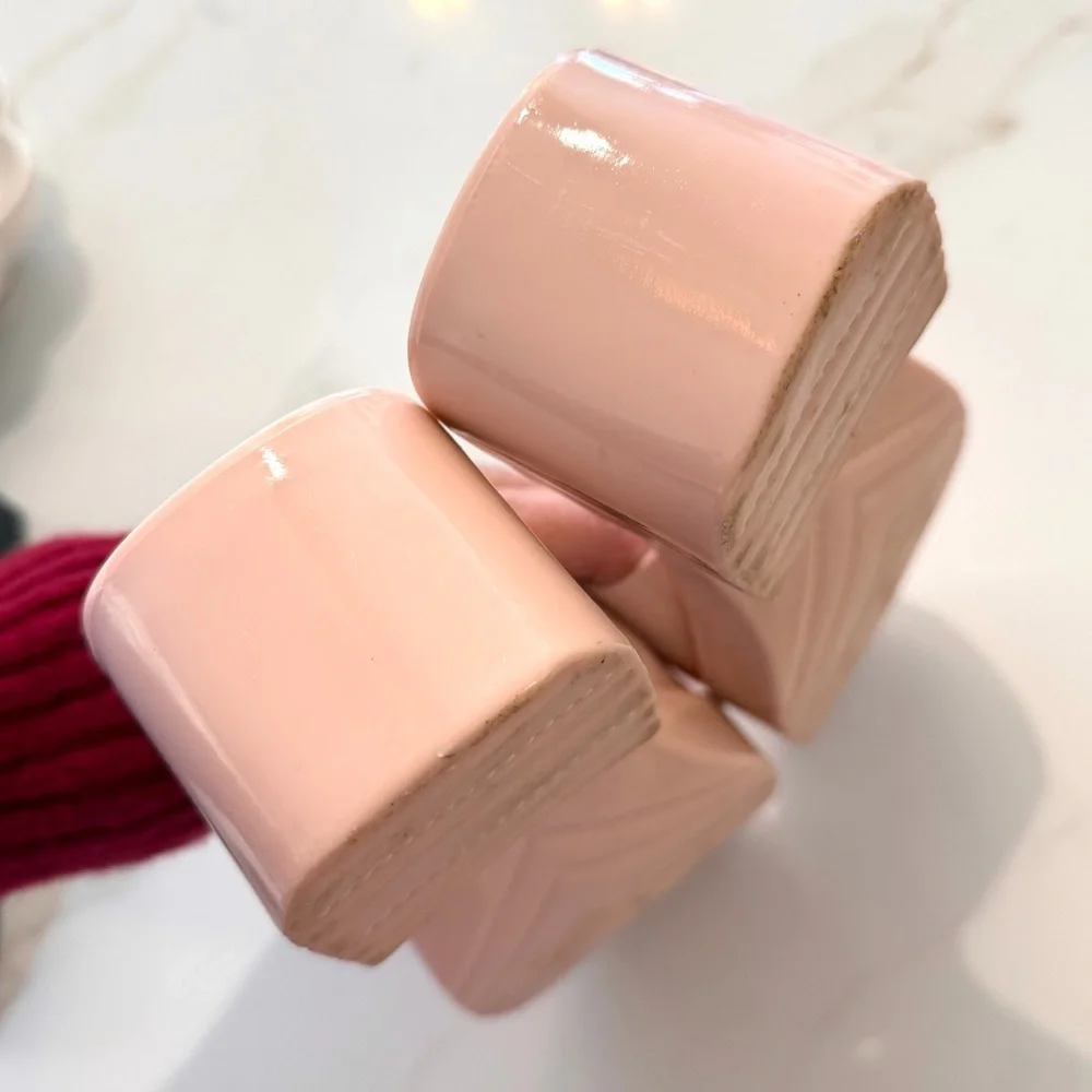 Urban Outfitters Baby Pink Size 9 Chunky Square Toe Jelly Platform Sandals UO
