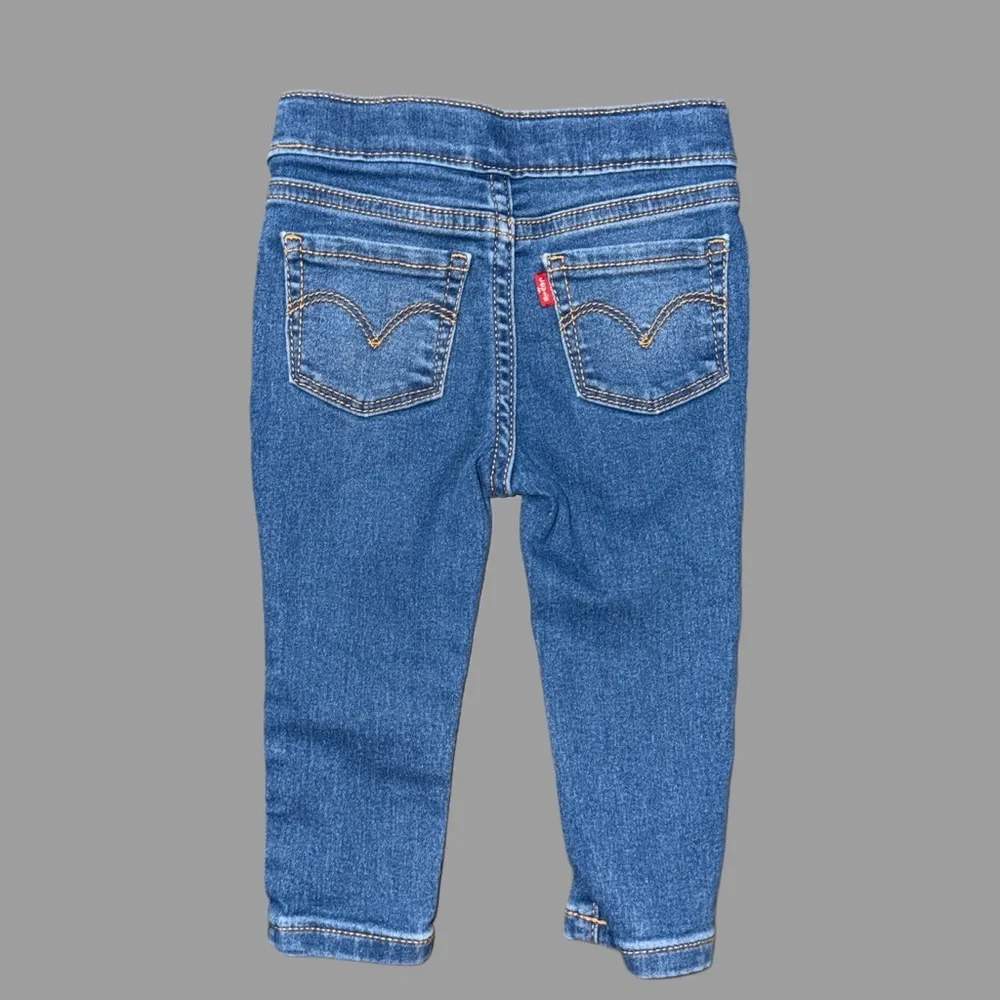 Levi's Pull On Denim Jeggings | Toddler Girl | 12 Months | Like New