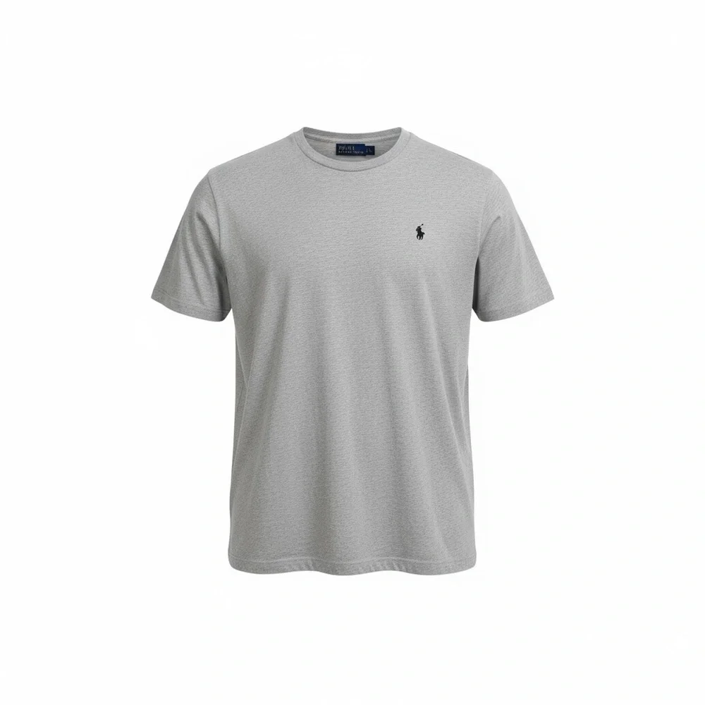 POLO RALPH LAUREN XXL Heathered Gray Short Sleeve Tee R $60
