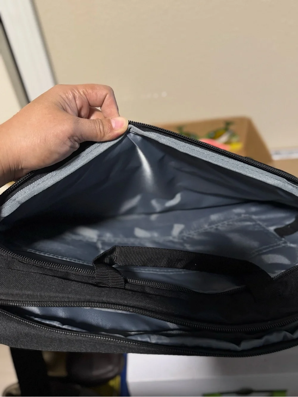 Amazon Basics Black Laptop Messenger Bag for Men