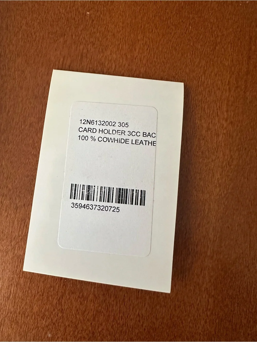 Givenchy card subtle