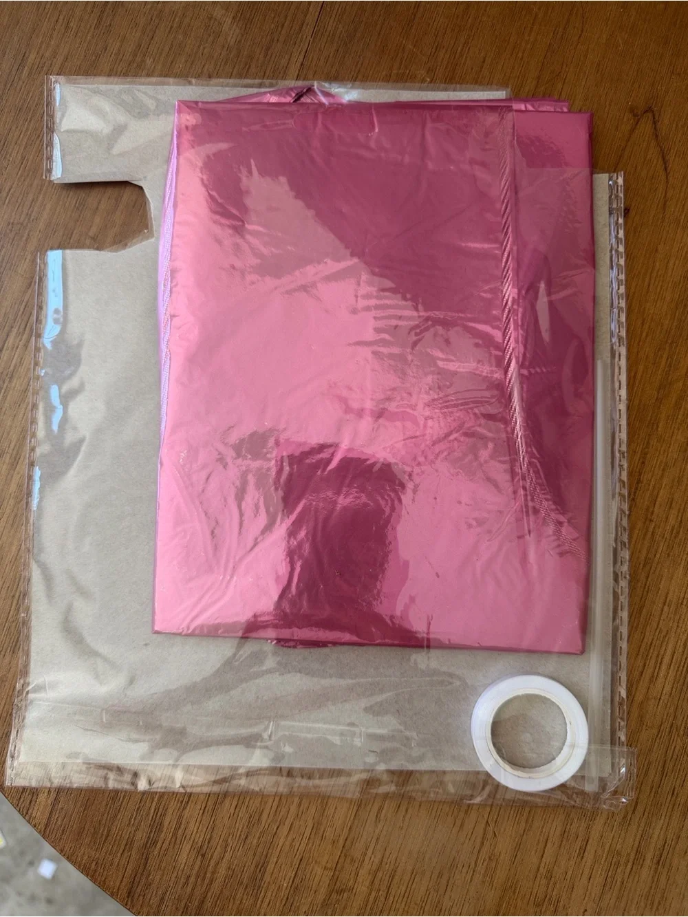 Hobby Lobby festive mylar