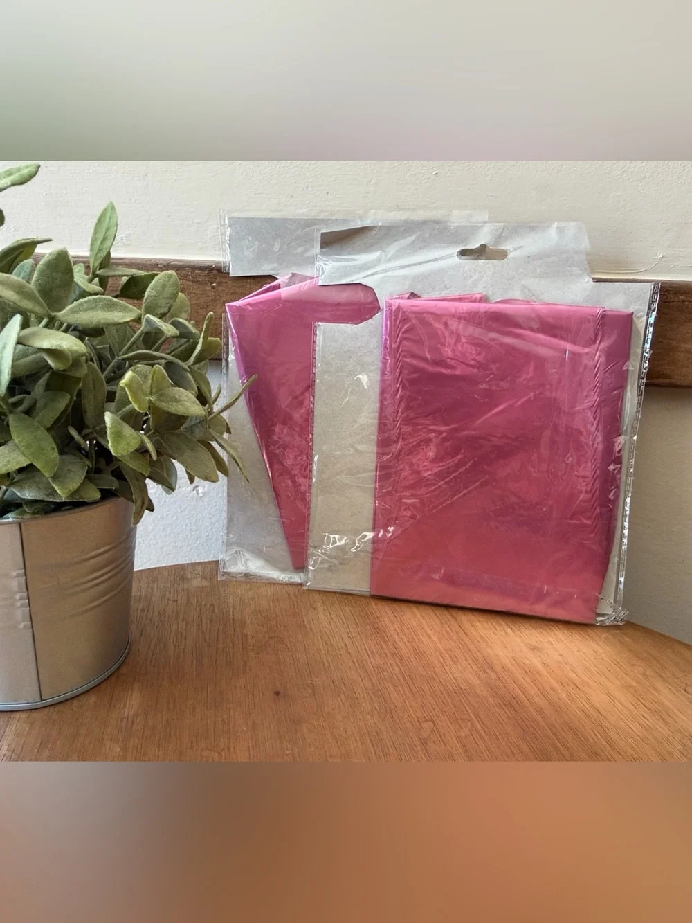 Hobby Lobby festive mylar