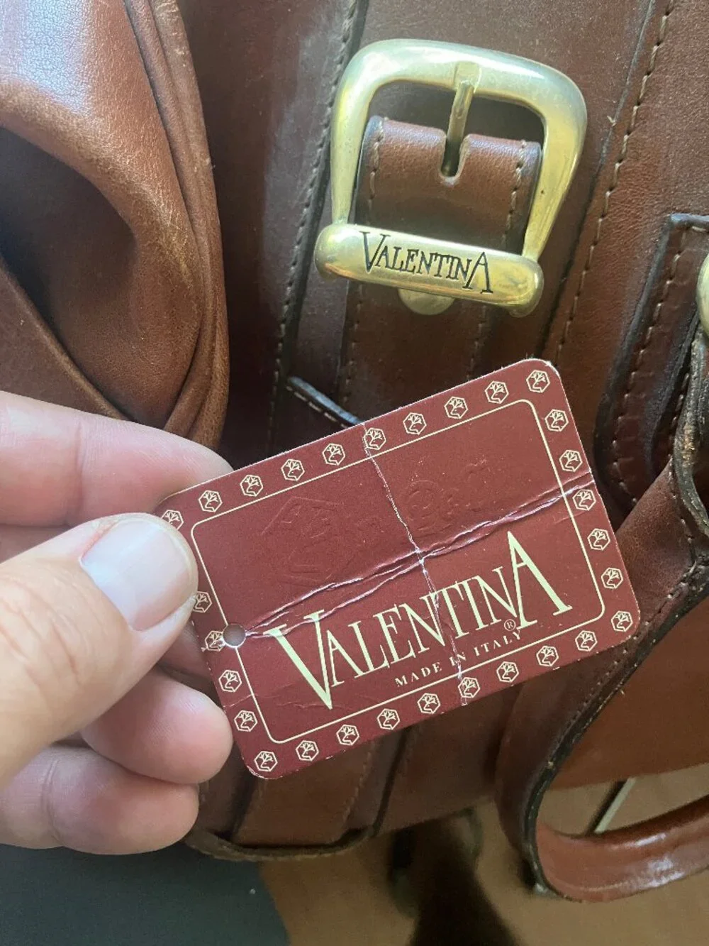 Valentina this leather