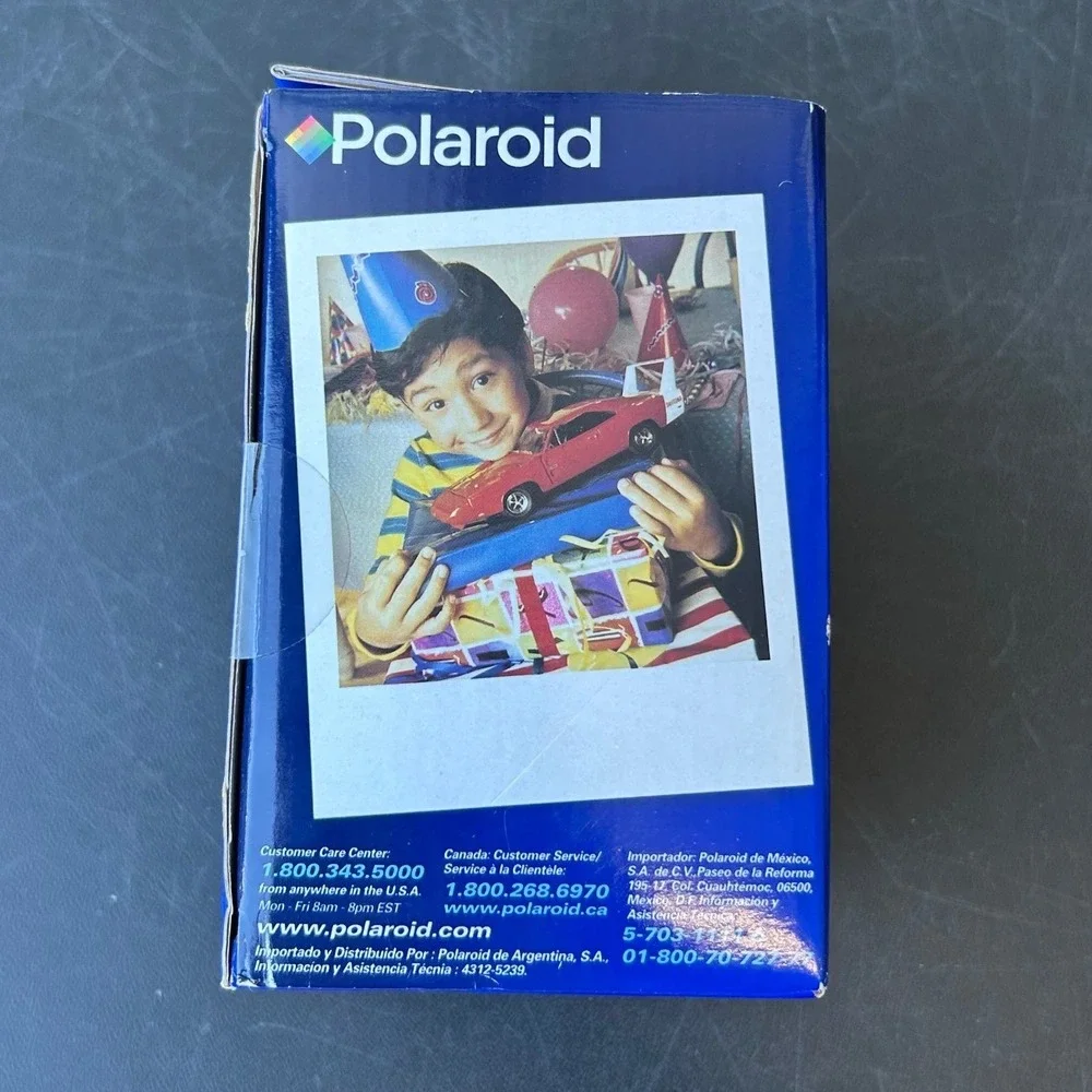 Polaroid 600 OneStep Camera Vintage Y2K Retro Tech Instant Film w Box Manual