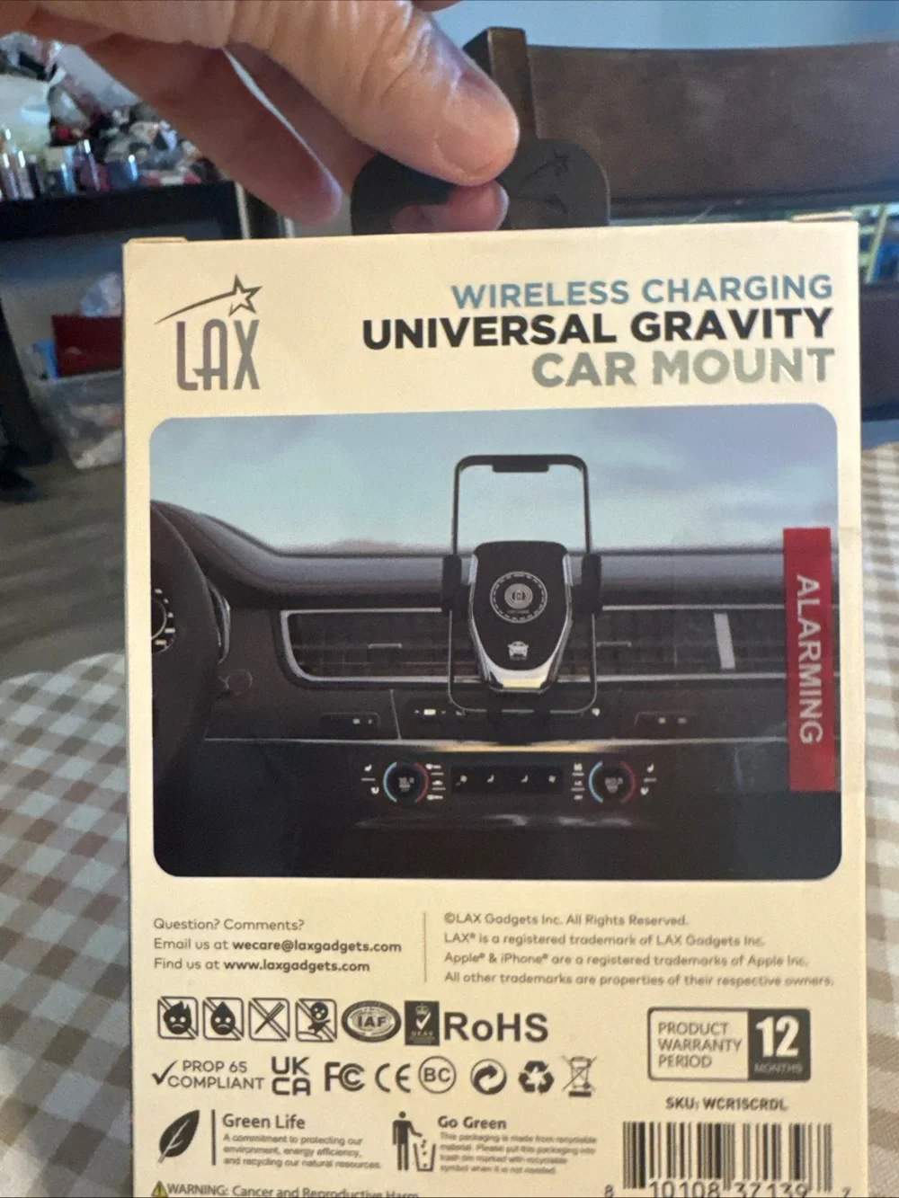 Lax wireless charging