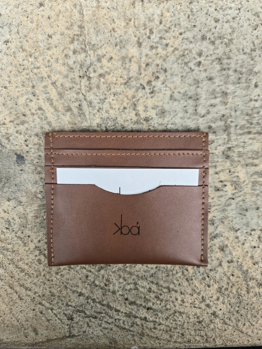 Brown Leather Card Holder