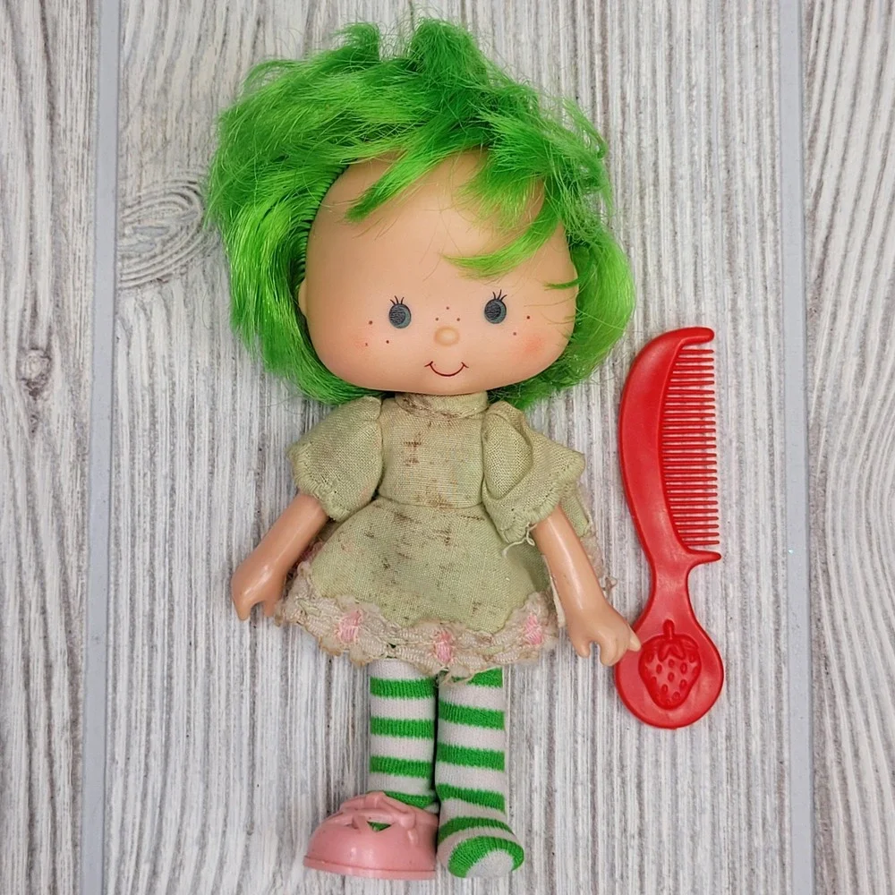 Strawberry Shortcake Lime Chiffon Doll Green Hair Vtg
