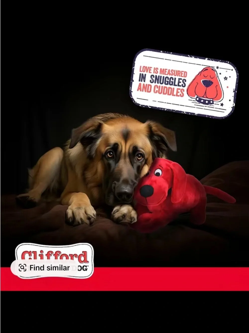 clifford the big red dog soft cuddly