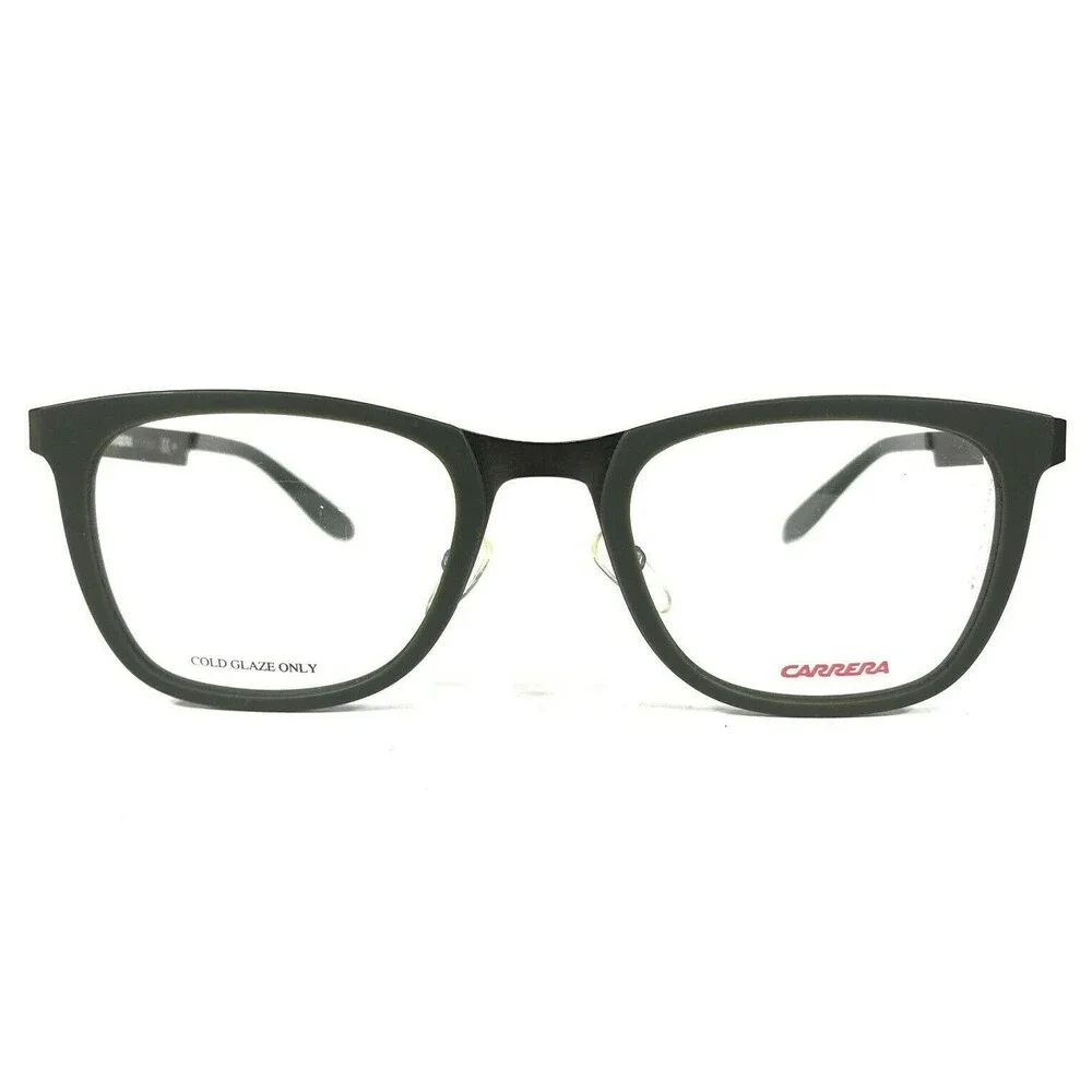 Carrera Eyeglasses Frames CA5527 99P Matte Olive Gray Square Full Rim 51-21-145