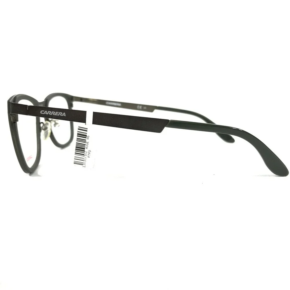 Carrera Eyeglasses Frames CA5527 99P Matte Olive Gray Square Full Rim 51-21-145