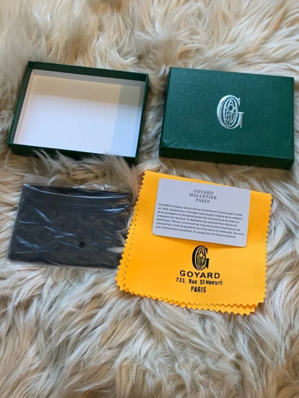 Goyard subtle outside cash
